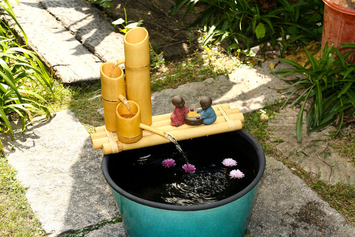 Three Tier Bamboo Fountain-ArtyCraftz