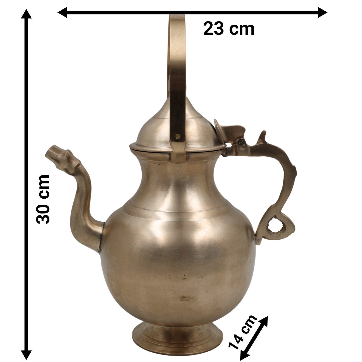 Traditional Bronze Kamandala for Puja-ArtyCraftz.com