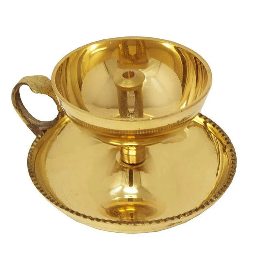 Traditional Sampath Diya with Finger Holder - ArtyCraftz.com