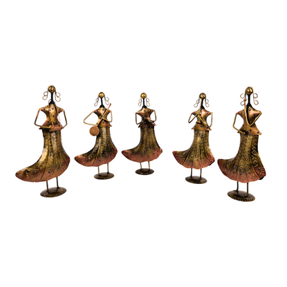 Tribal Women Musician Showpiece-ArtyCraftz.com