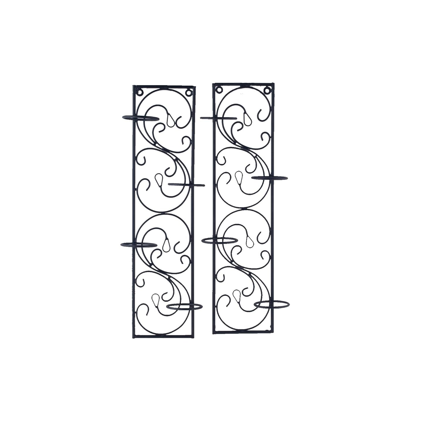 Twisted Petals Wall Mounted Candle Holders