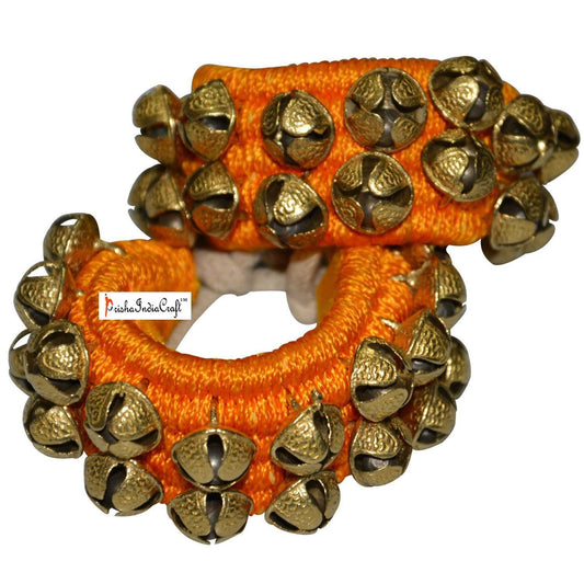 Two Line Big Dancing Padded Ghungroo Pair - ArtyCraftz.com