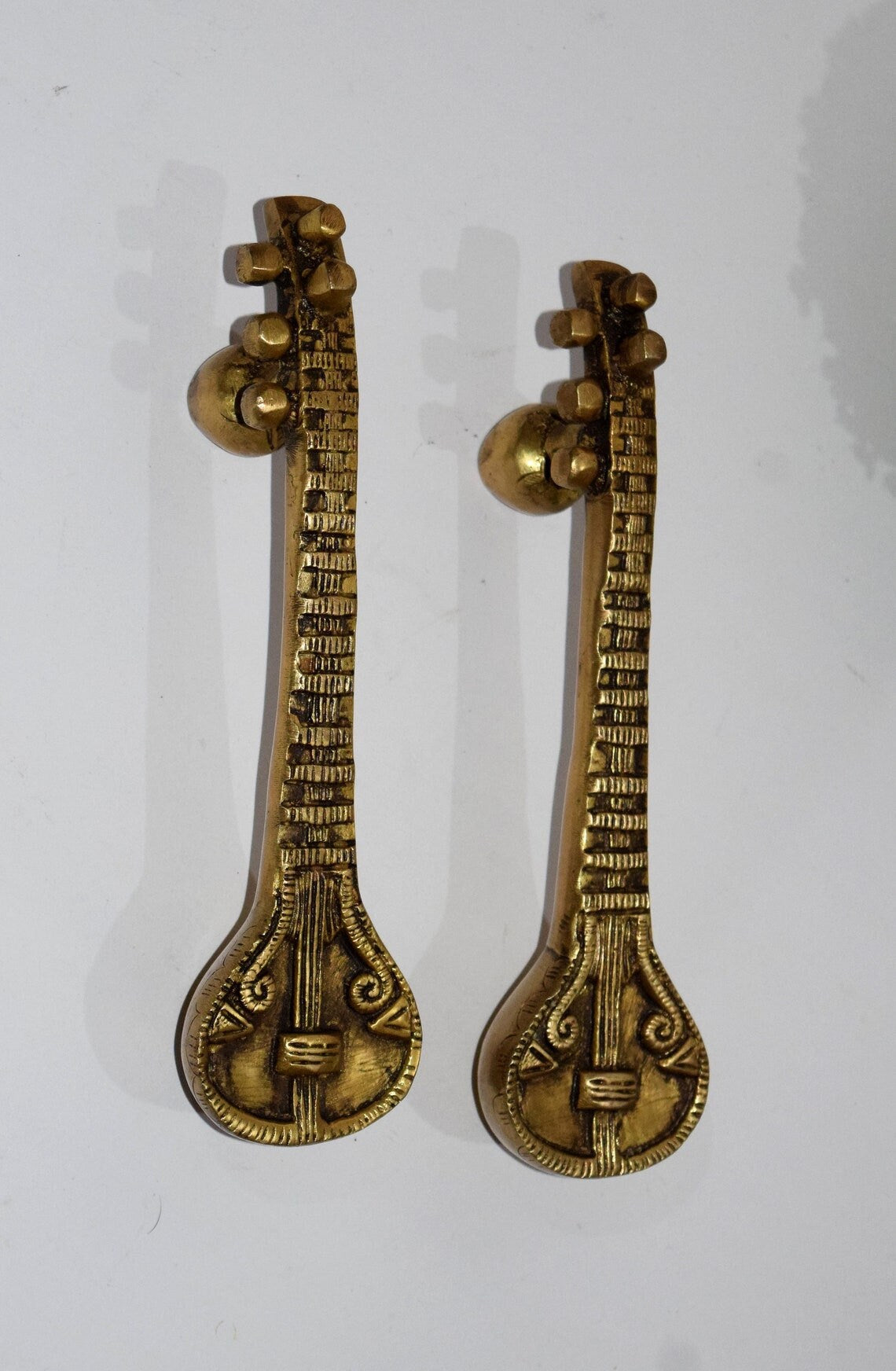 Veena Door Handle Set of 2-ArtyCraftz.com