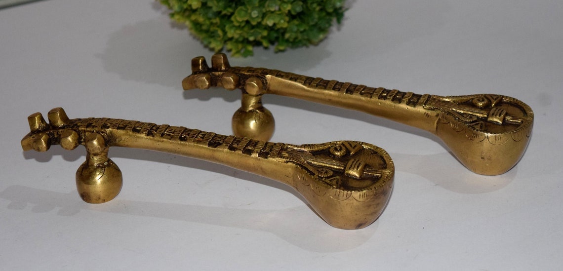 Veena Door Handle Set of 2-ArtyCraftz.com