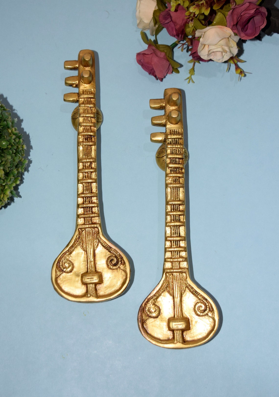 Veena Door Handle Set of 2-ArtyCraftz.com