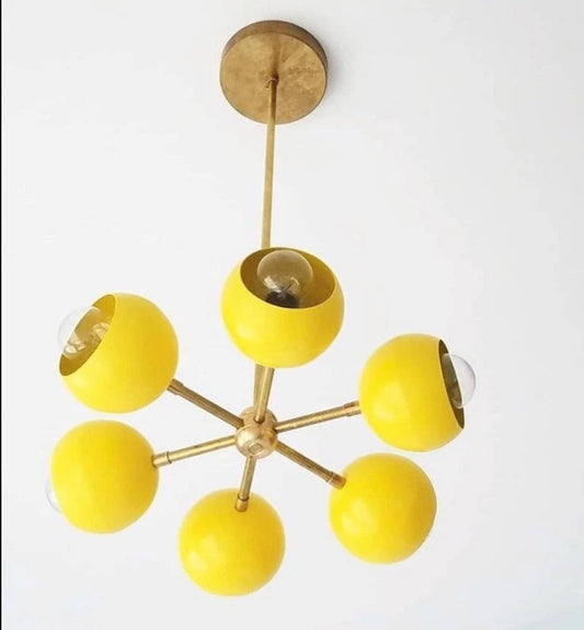 Venity 6-Globe Ceiling Lamp-ArtyCraftz.com