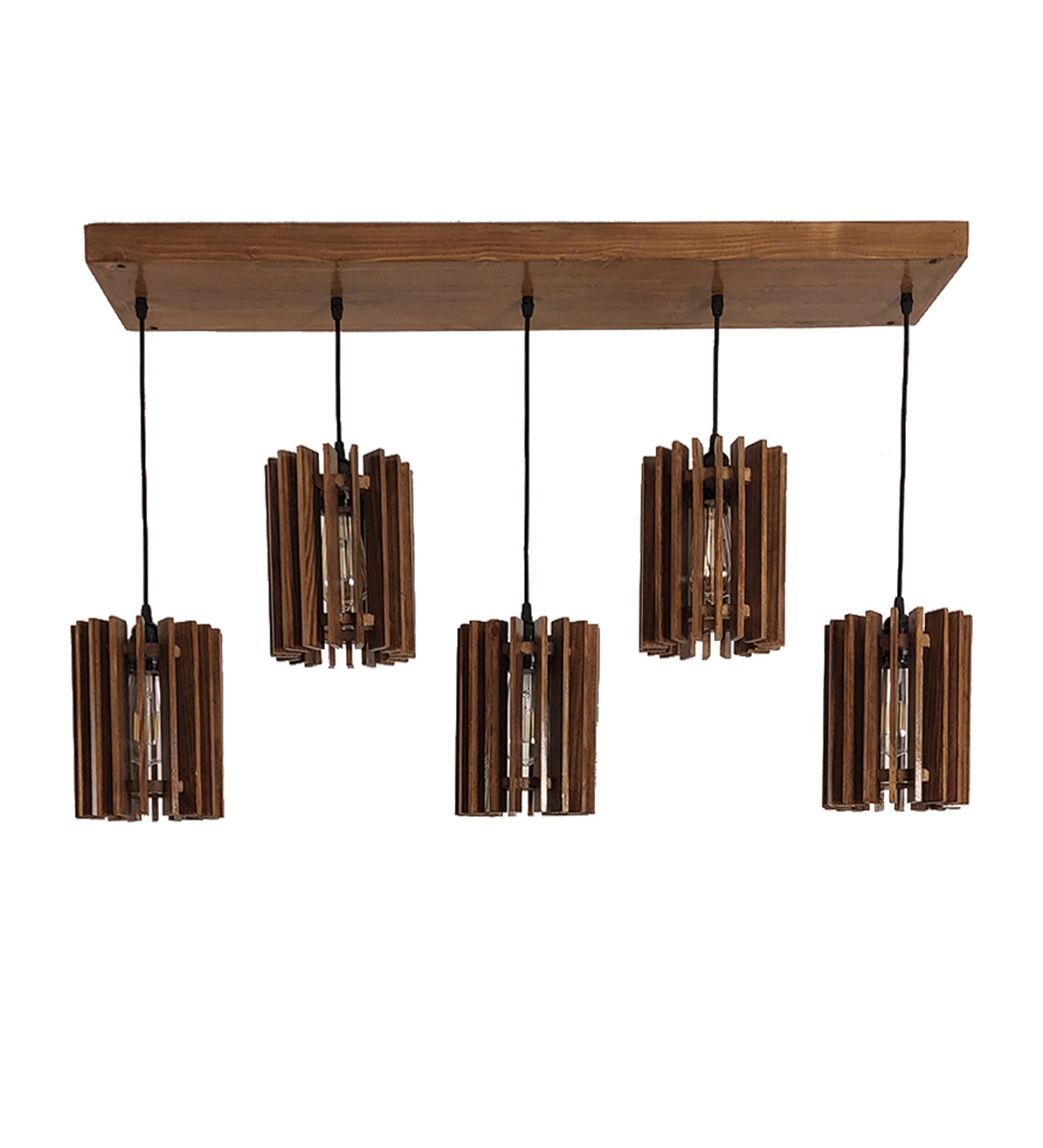 Ventus Brown 5 Series Hanging Lamp