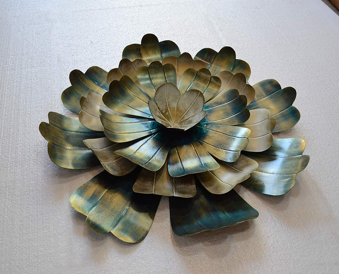 Vintage Floral Metal Wall Art decorative Iron Flower Wall Decor - ArtyCraftz.com