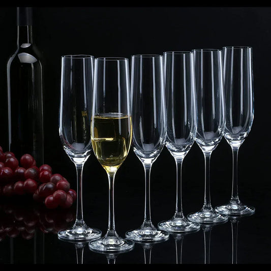 Viola Champagne Flute Glass