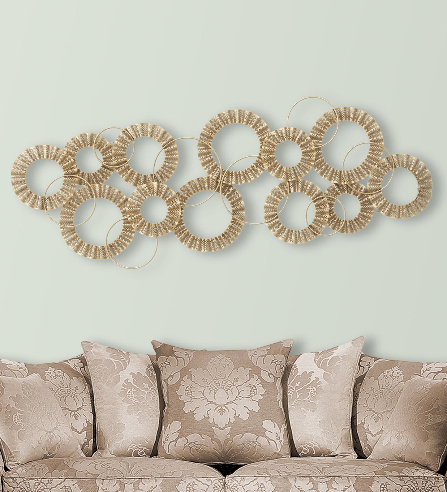 Handmade Golden Tiger Wall Decor for Home Decor and Gifting - ArtyCraftz.com