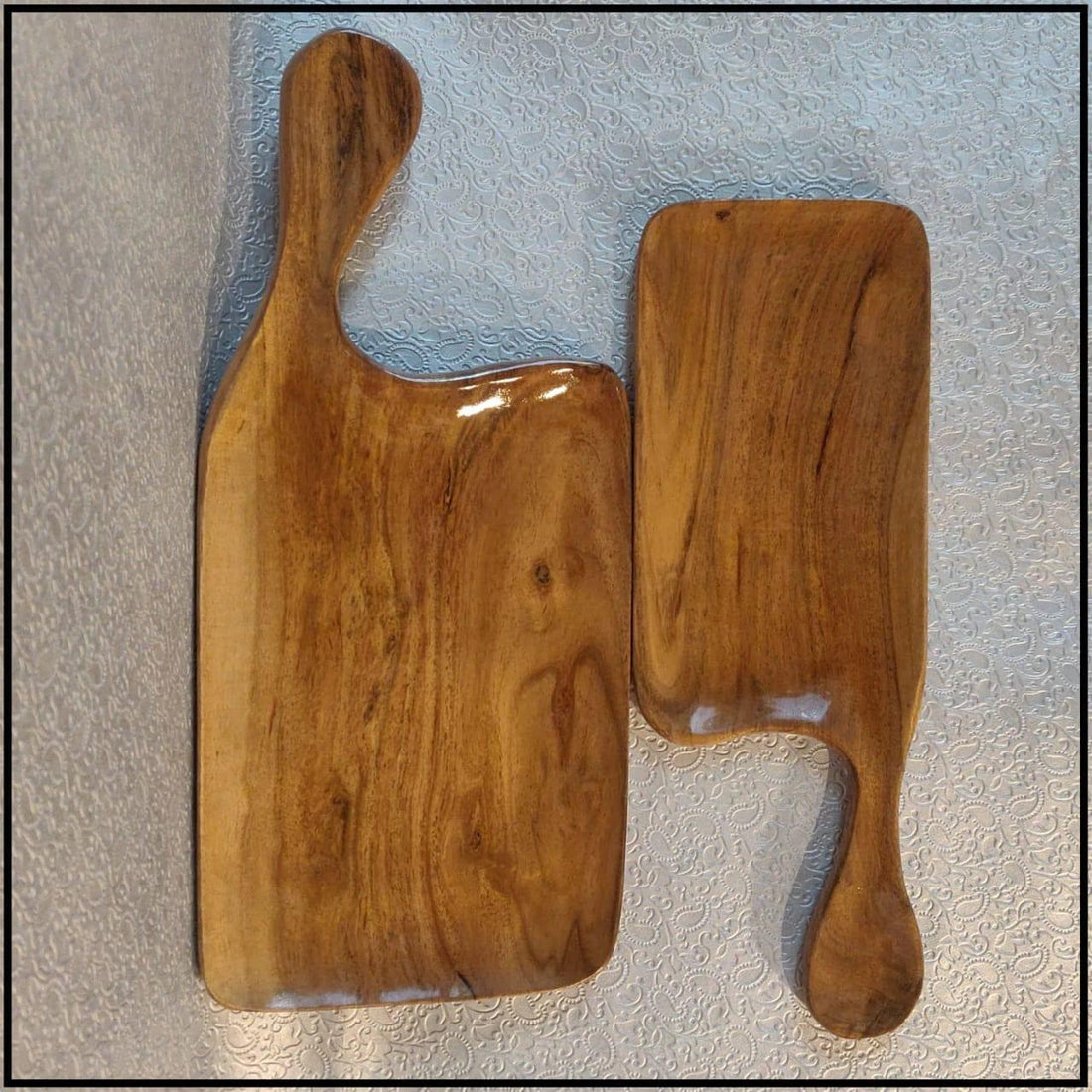 Acacia Wood Platter Serving Snacks