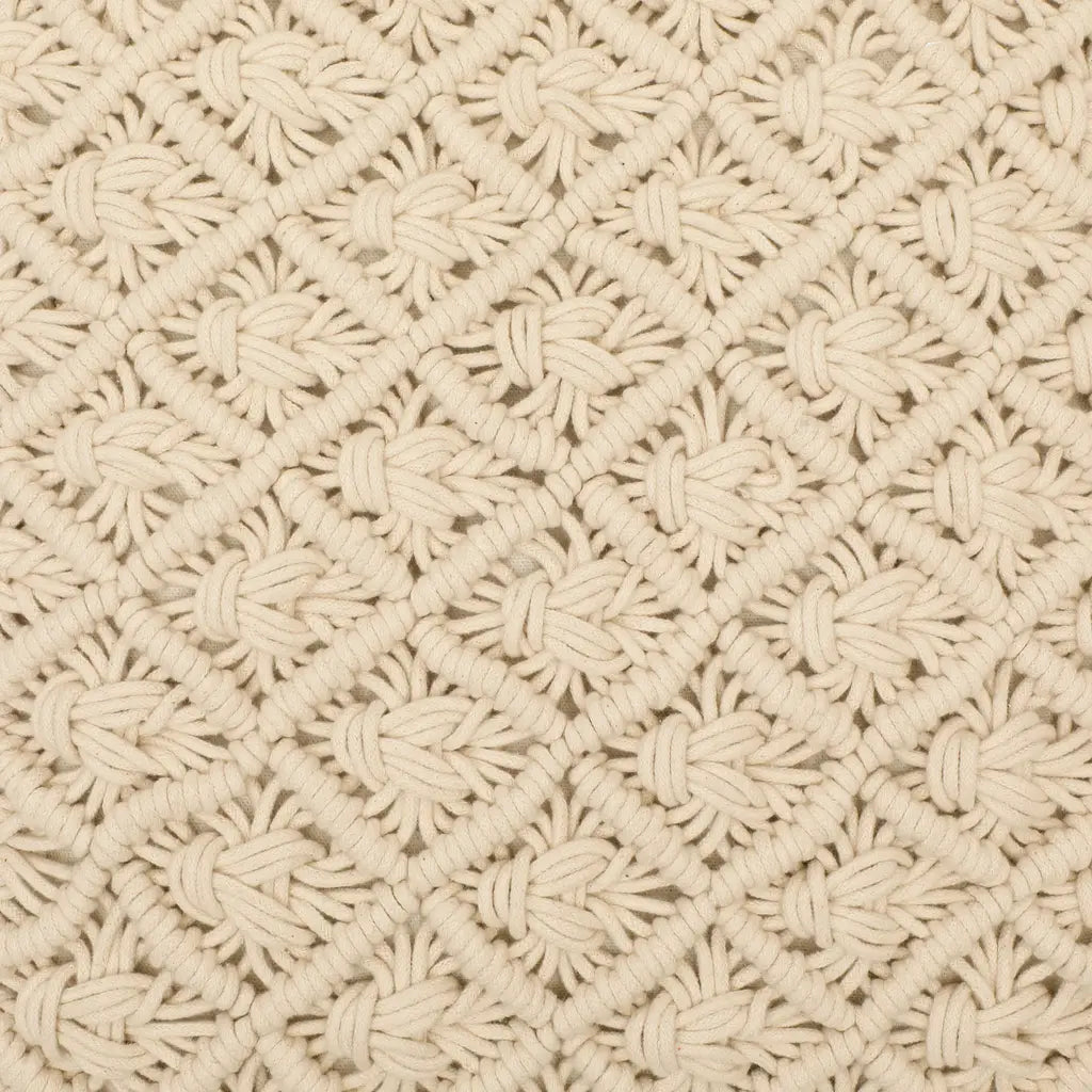 Window Diamond Knot Macrame Cushion Cover-ArtyCraftz.com