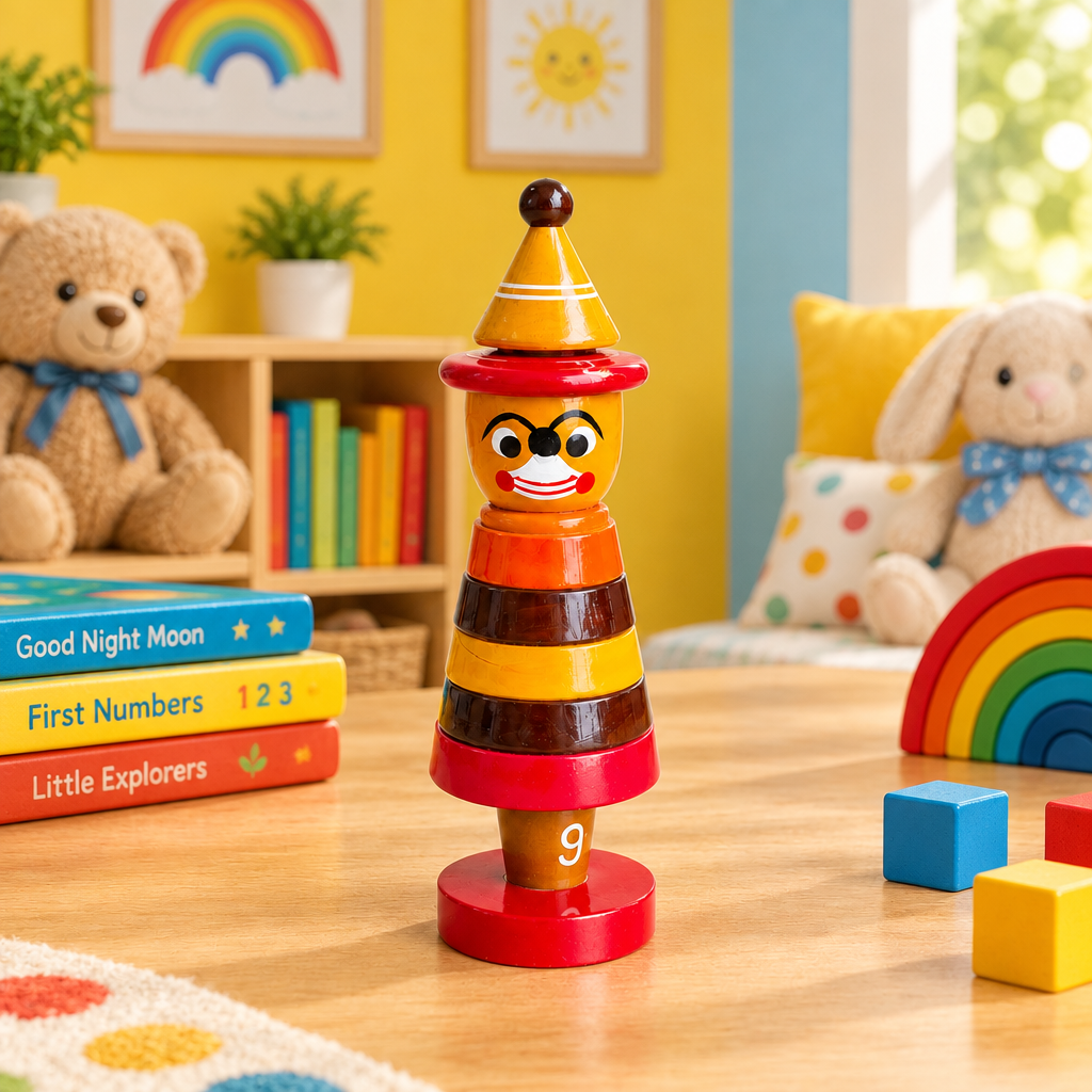 Etikoppaka Wooden Counting Joker Toy-artycraftz.com