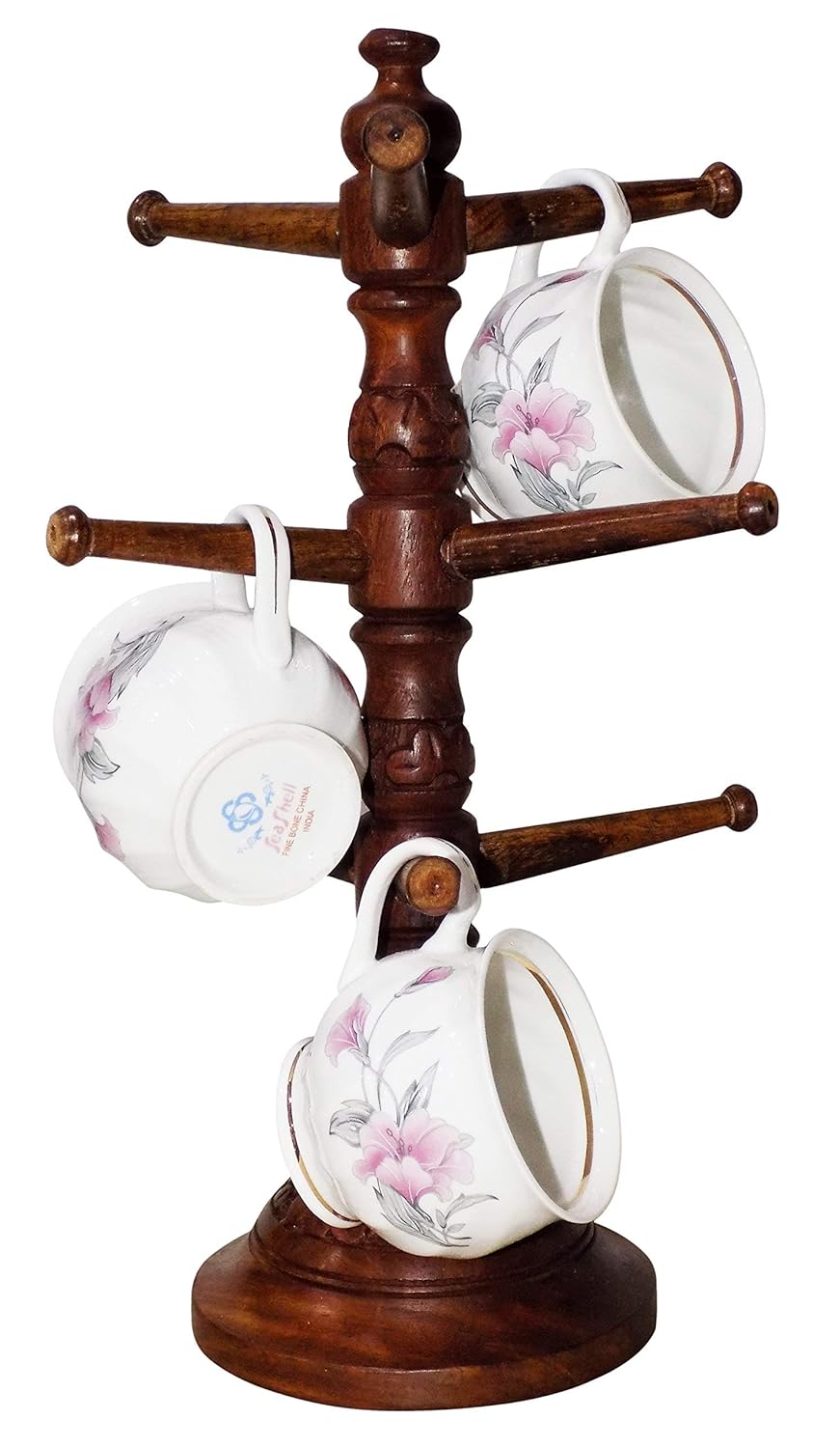 Wooden Cup Holder for Kitchen