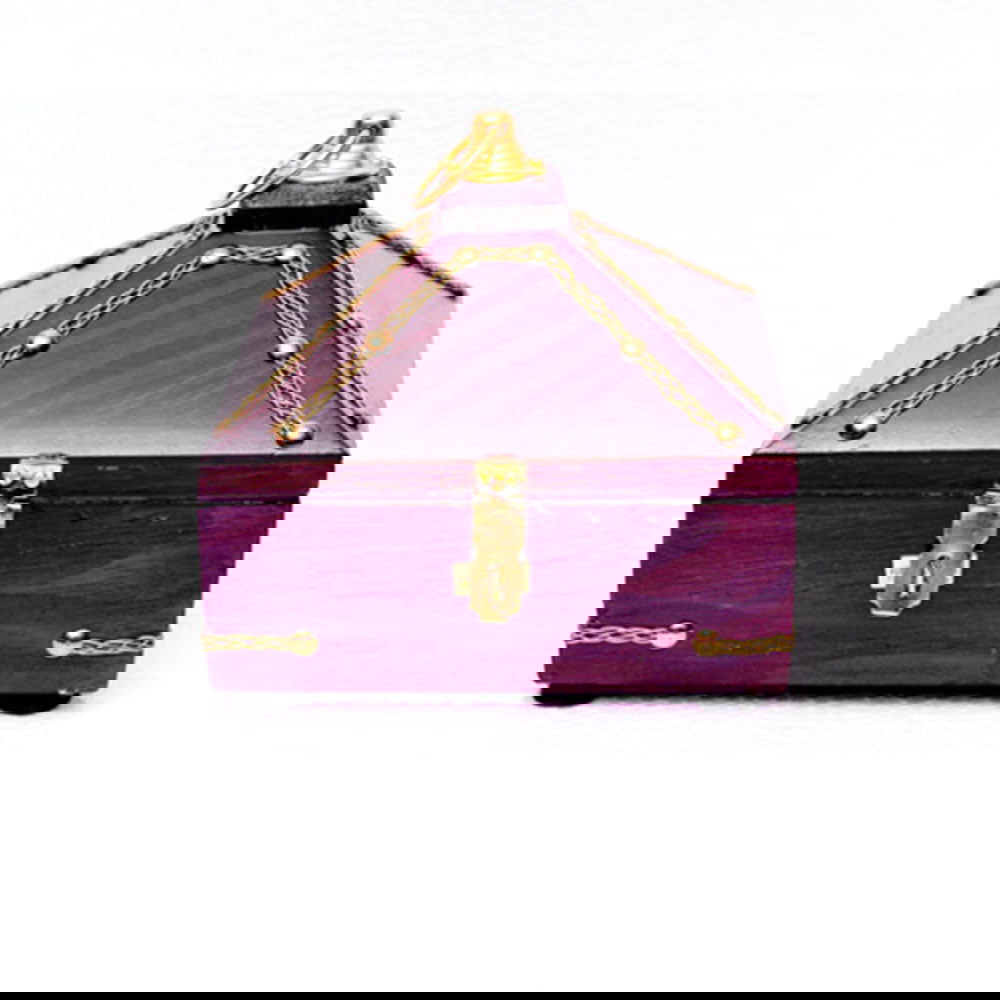 Wooden Pyramid Jewellery Box- ArtyCraftz.com