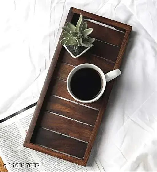 Wooden Rectangle Serving Tray