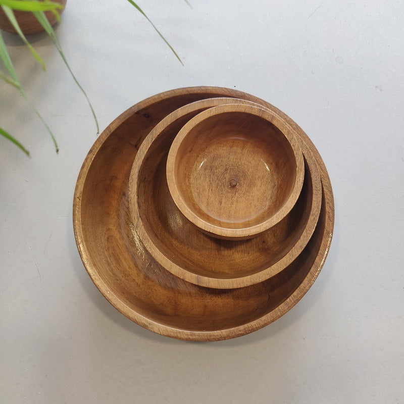 Wooden Serving Bowls-ArtyCraftz.com