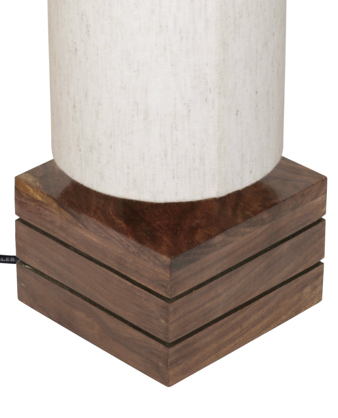 Wooden Table Lamp With Unique