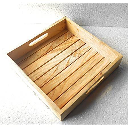 Wooden Tray for Kitchen - ArtyCraftz.com