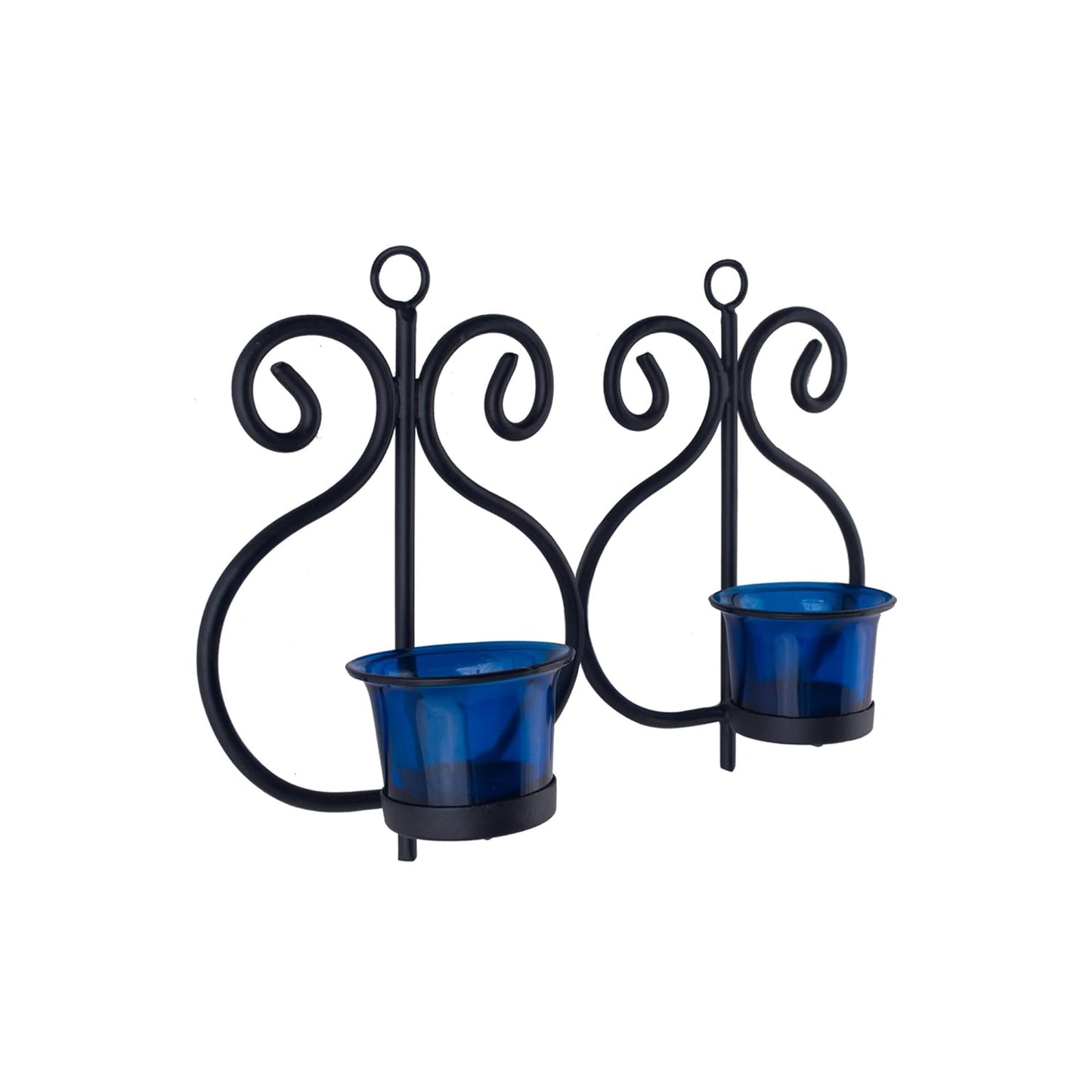 Wrought Iron Wall Sconce Candle Holder