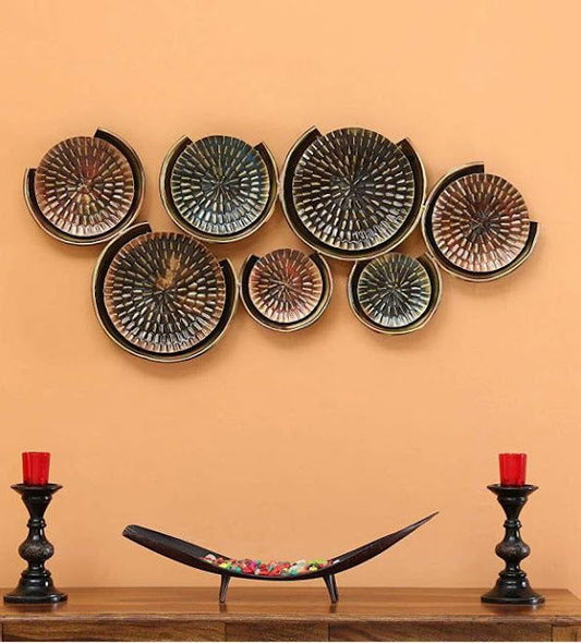 Wrought Iron Thali Zara Without Led Wall Art