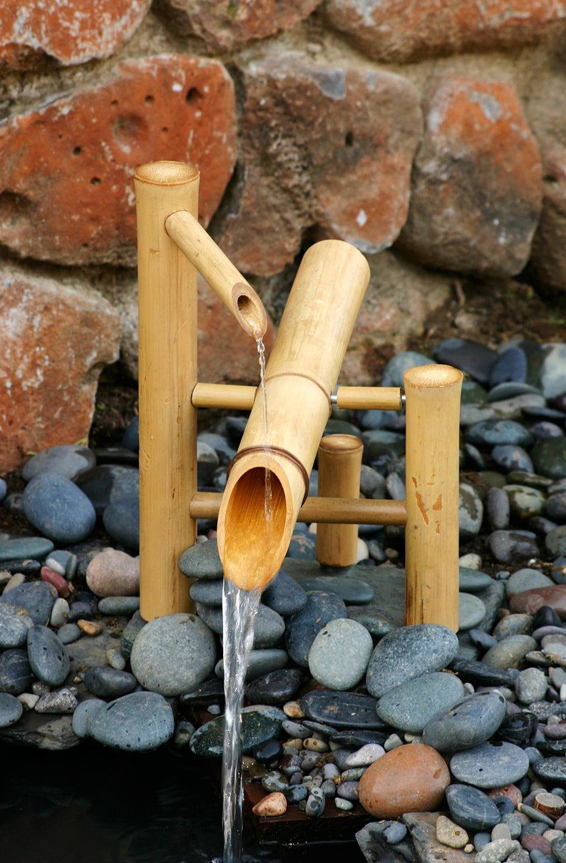 Zen Garden Bamboo Water Fountain - ArtyCraftz.com