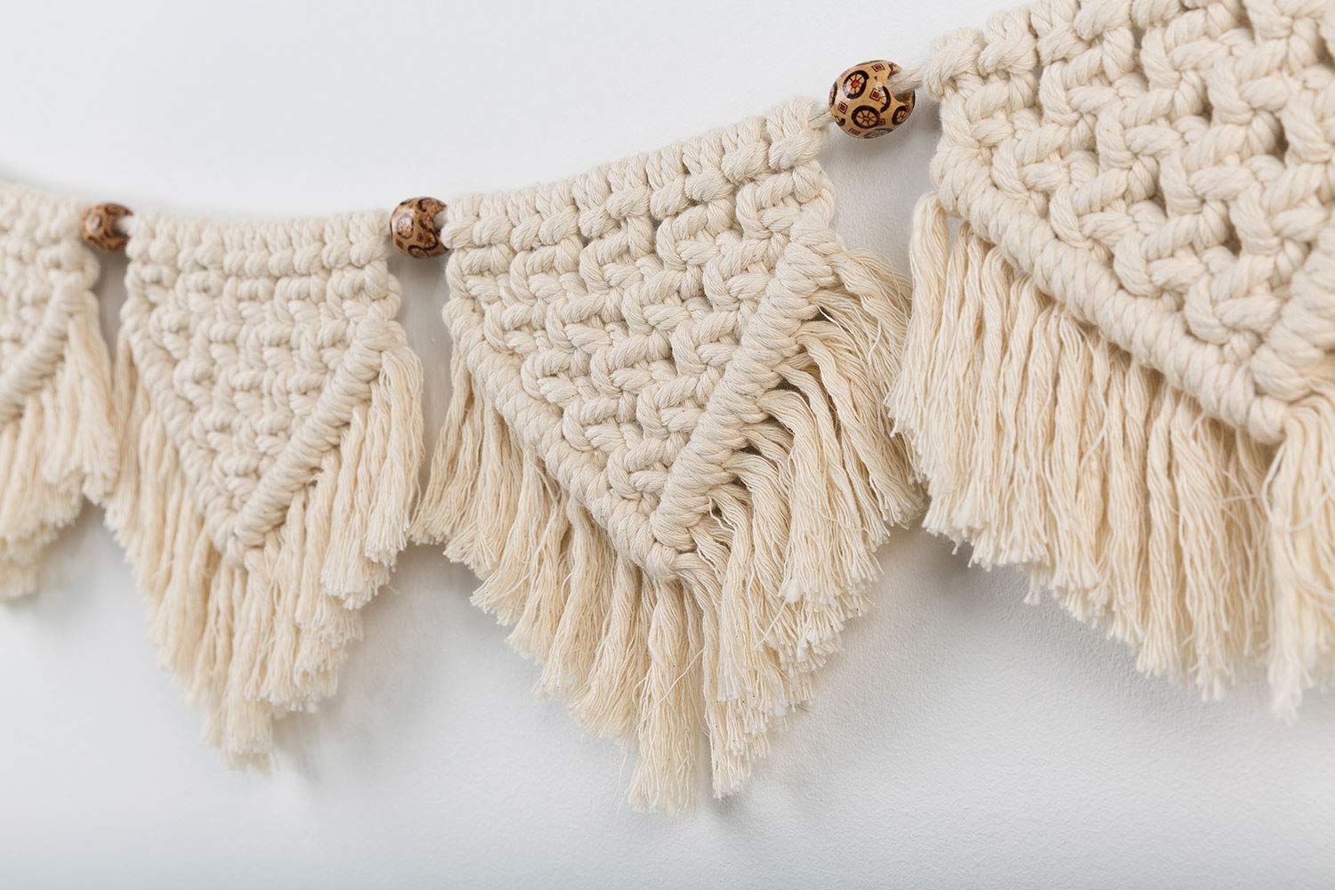 acrame Woven Wall Hanging Fringe Garland Banner-ArtyCraftz.com