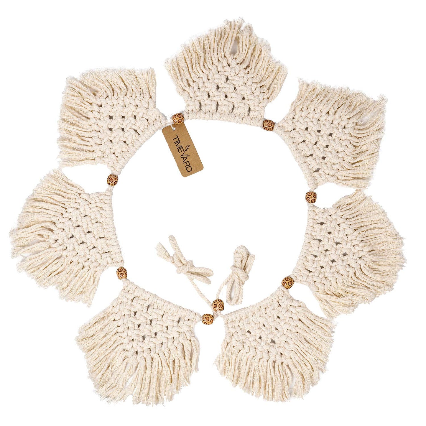 acrame Woven Wall Hanging Fringe Garland Banner-ArtyCraftz.com