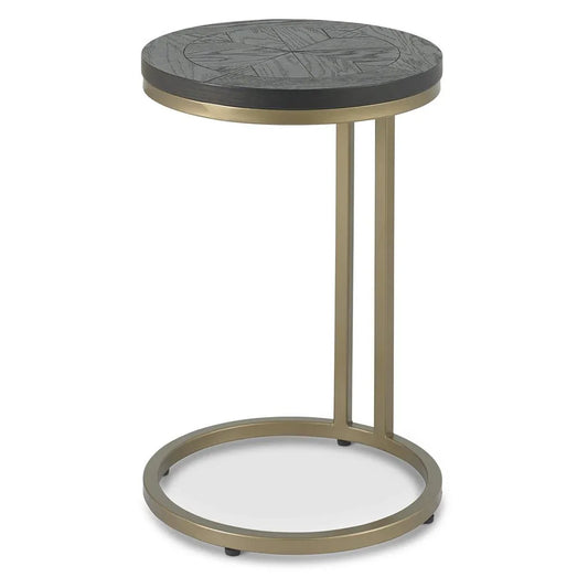 Bentley Design Rio Peppercorn Ash Round Sofa Table - ArtyCraftz