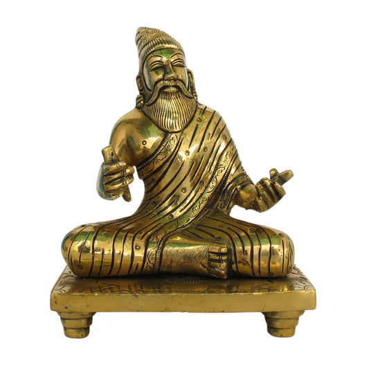 Brass Thiruvalluvar Idol 6 Inch