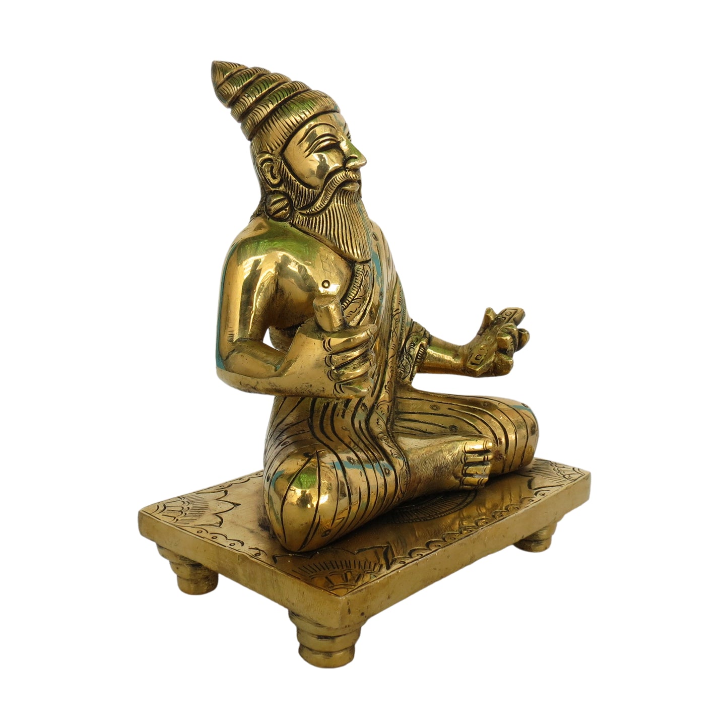 Brass Thiruvalluvar Idol 6 Inch