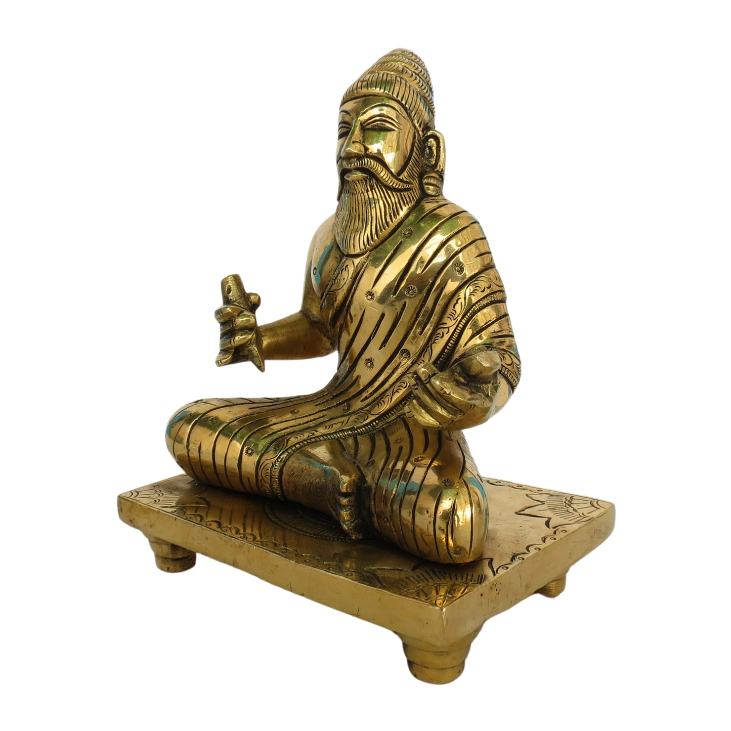 Brass Thiruvalluvar Idol 6 Inch