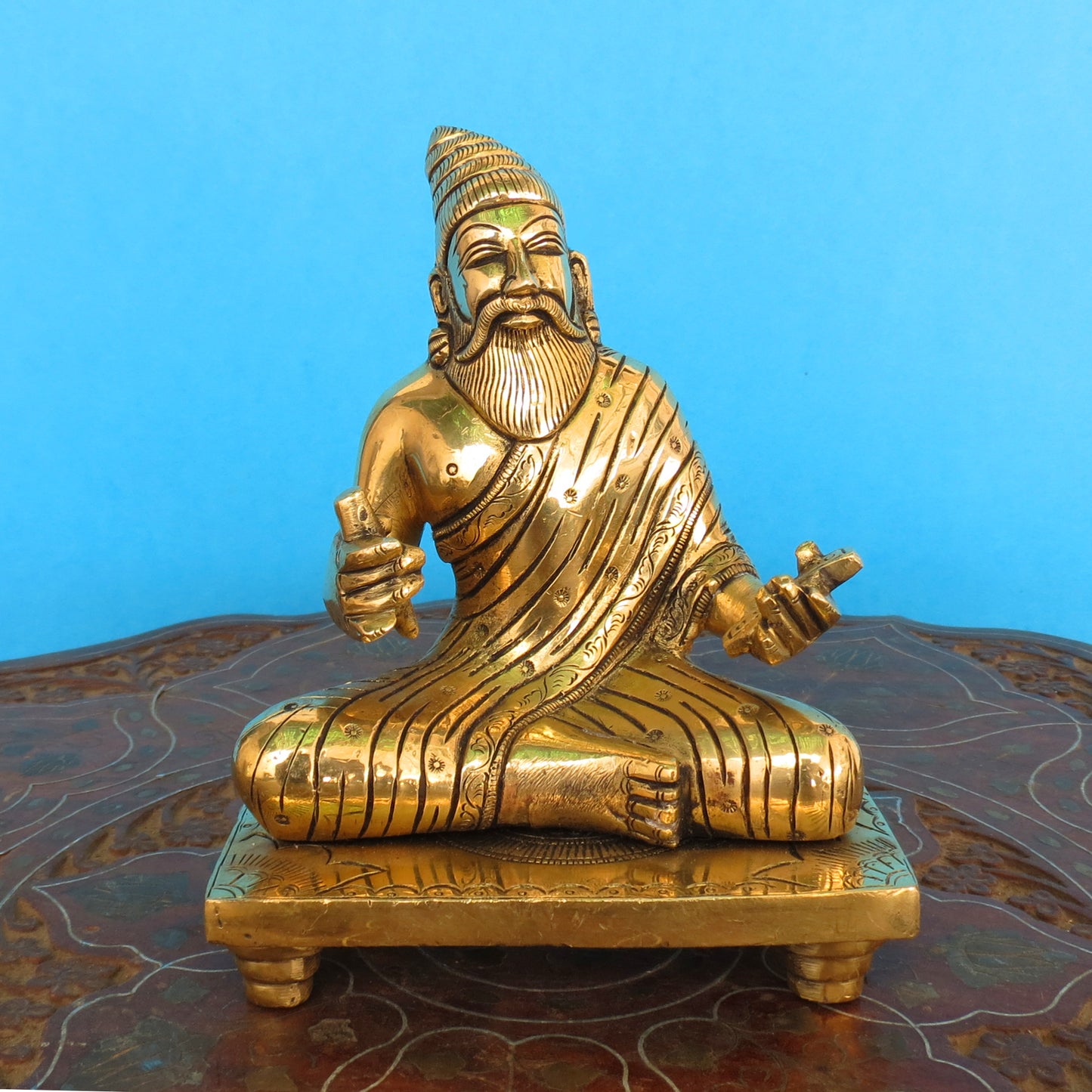 Brass Thiruvalluvar Idol 6 Inch