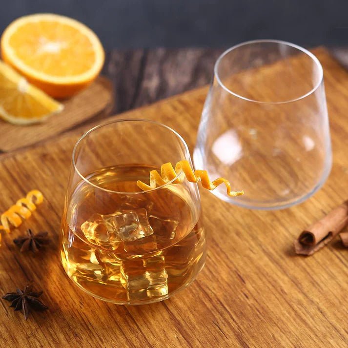 Bohemia - Crystal Non Lead Sandra Whiskey Drinking Glass - ArtyCraftz