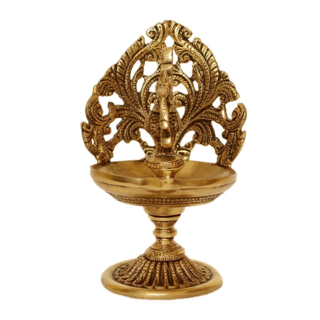 Brass Anna Paravai Poojai Lamp - ArtyCraftz