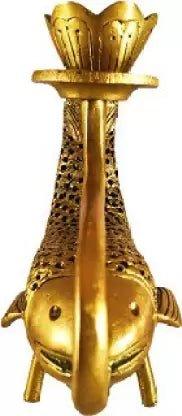 Brass Fish Candle Holder - ArtyCraftz