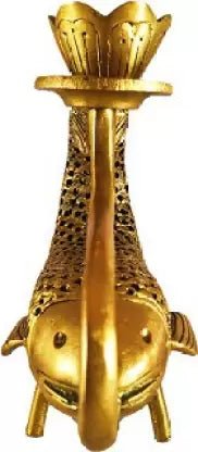 Brass Fish Candle Holder - ArtyCraftz