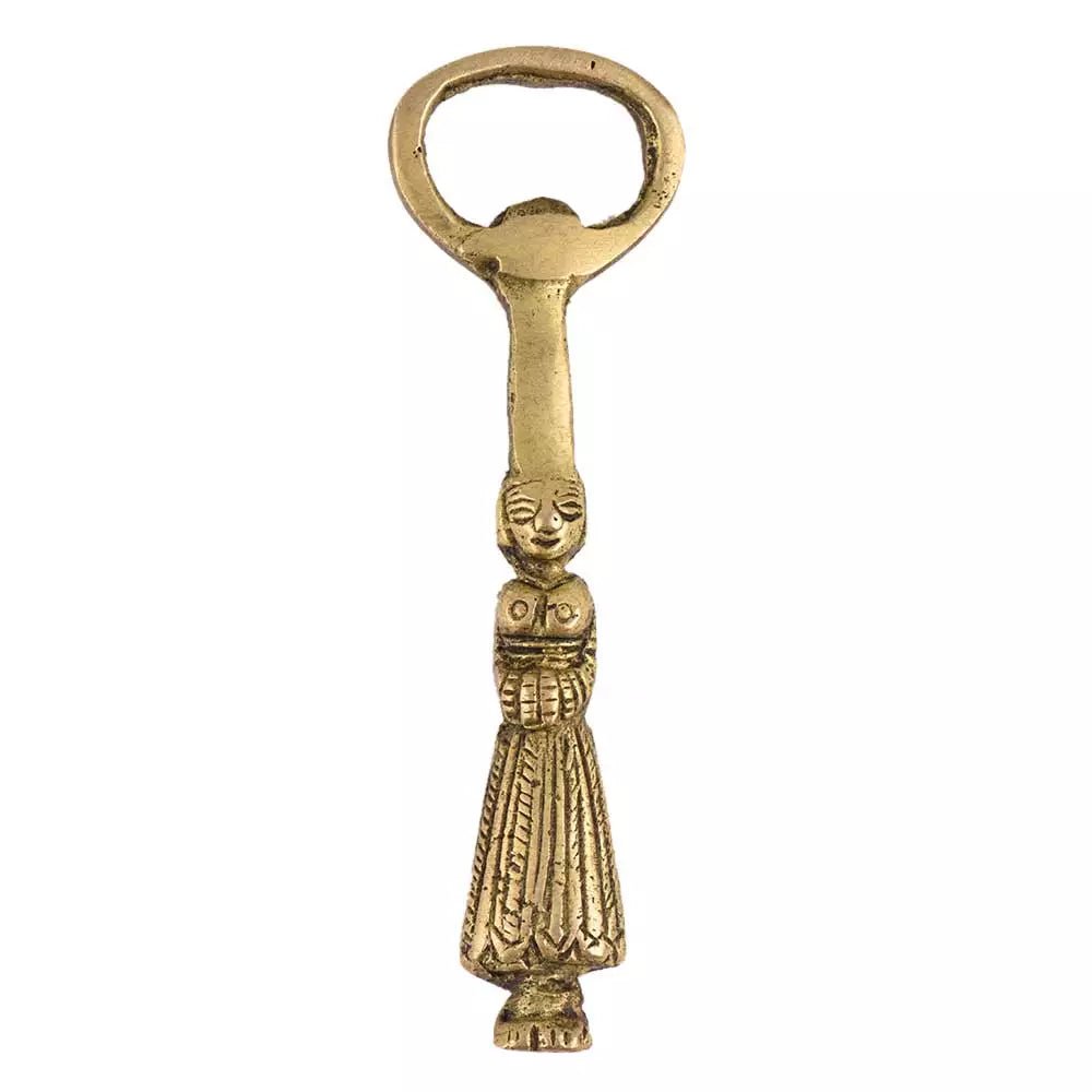 Brass Girl Bottle Opener - ArtyCraftz