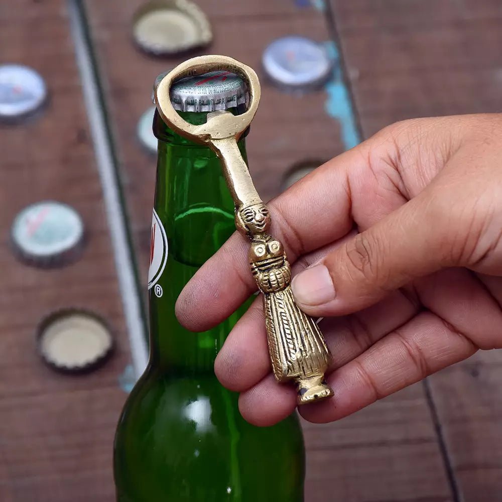 Brass Girl Bottle Opener - ArtyCraftz