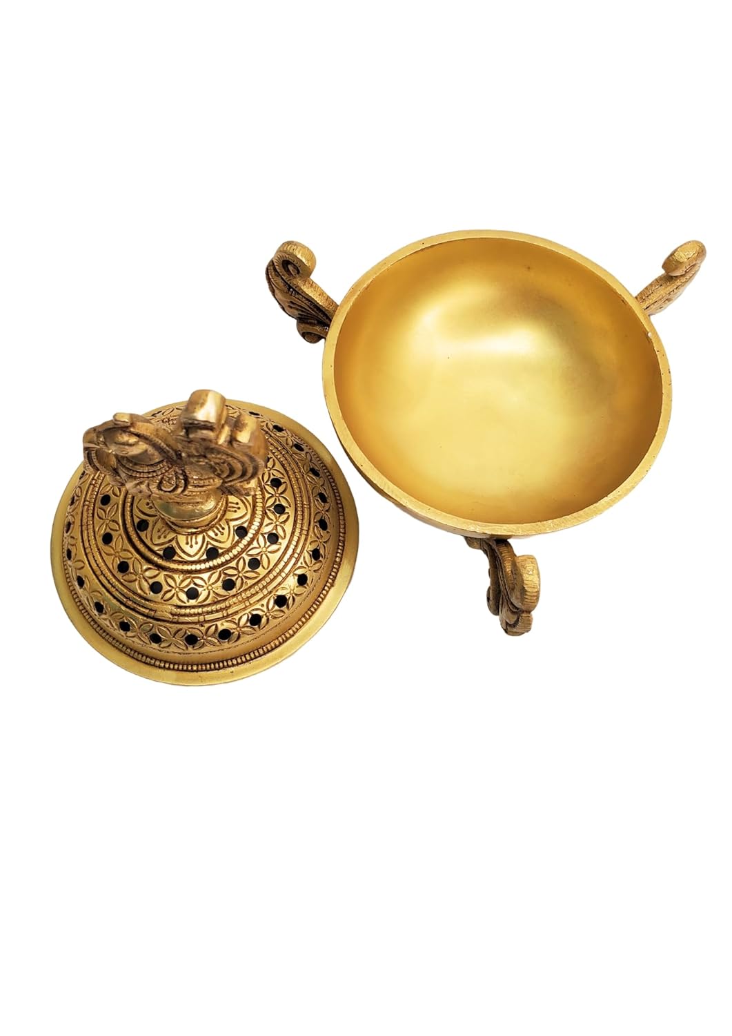 Brass Peacock Dhoop Incense stick Burner Holder - ArtyCraftz