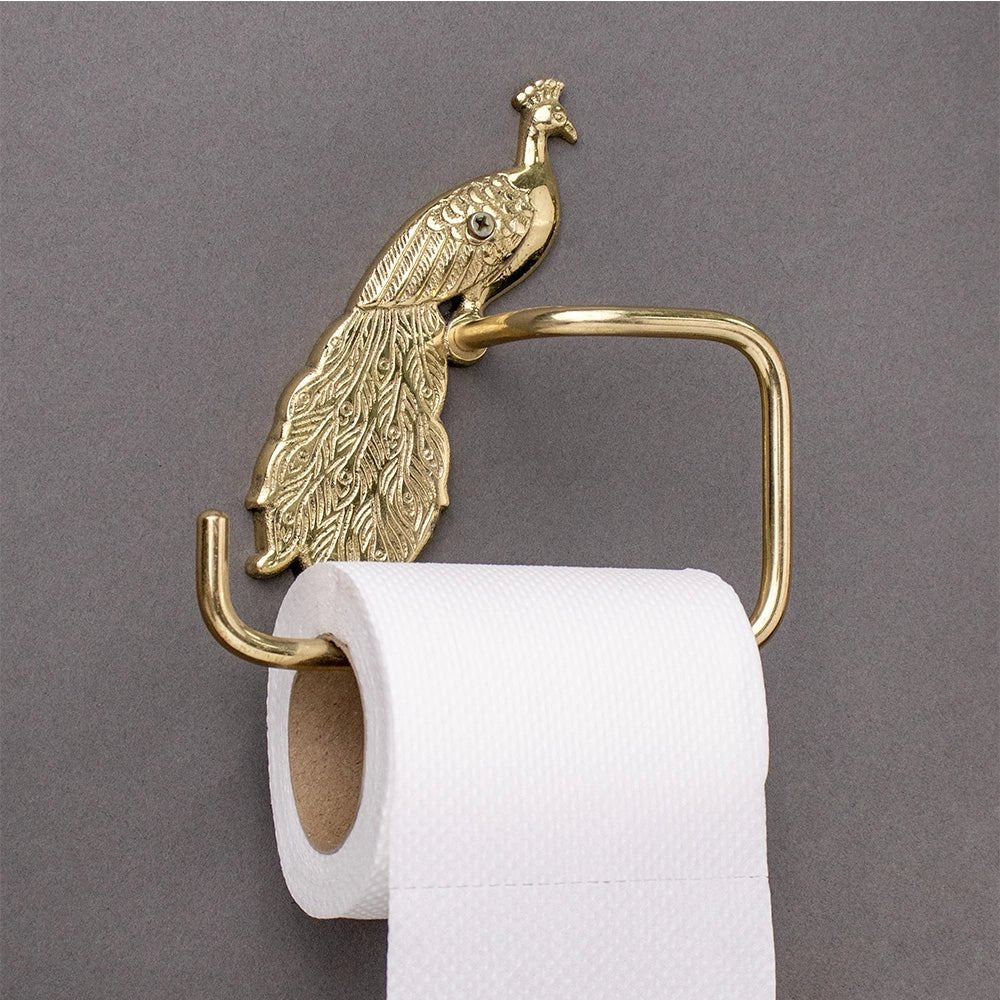 Brass Peacock Hanger - ArtyCraftz