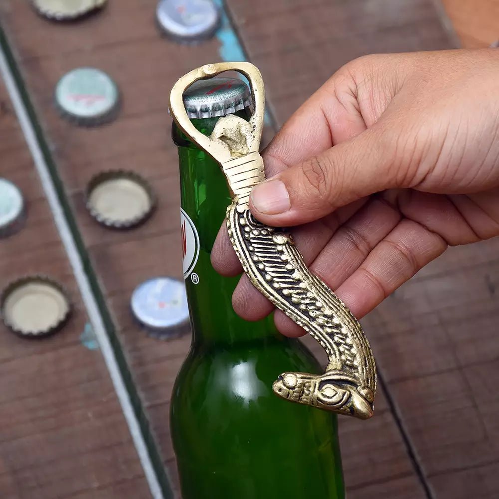 Brass Sea Horse Bottle Opener - ArtyCraftz