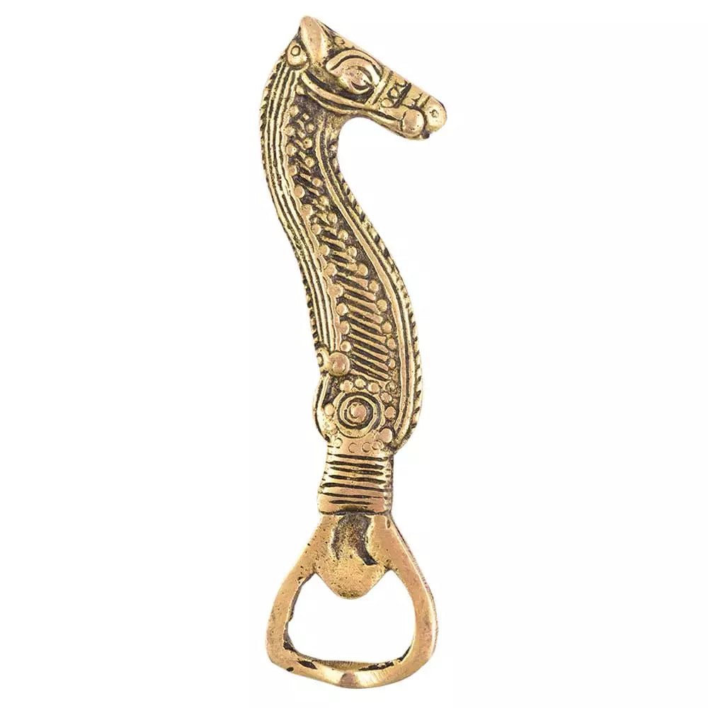 Brass Sea Horse Bottle Opener - ArtyCraftz
