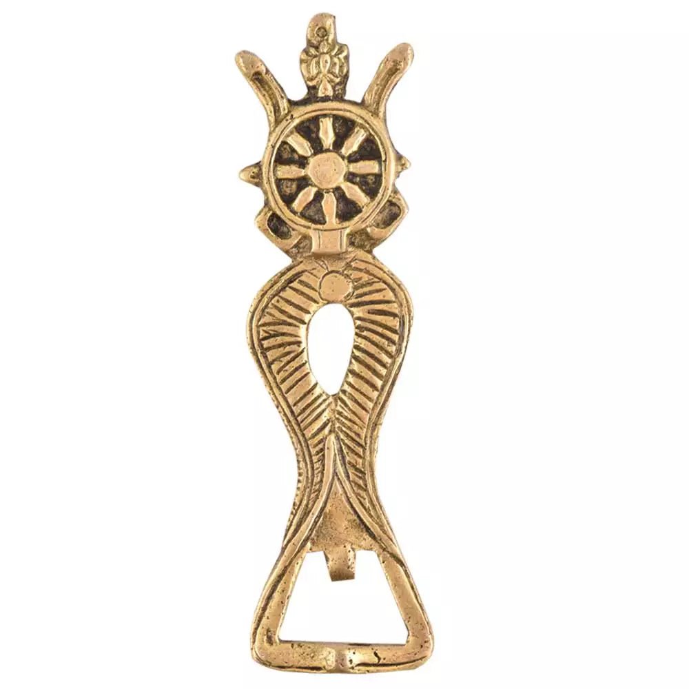 Brass Ship Helm Bottle Opener - ArtyCraftz