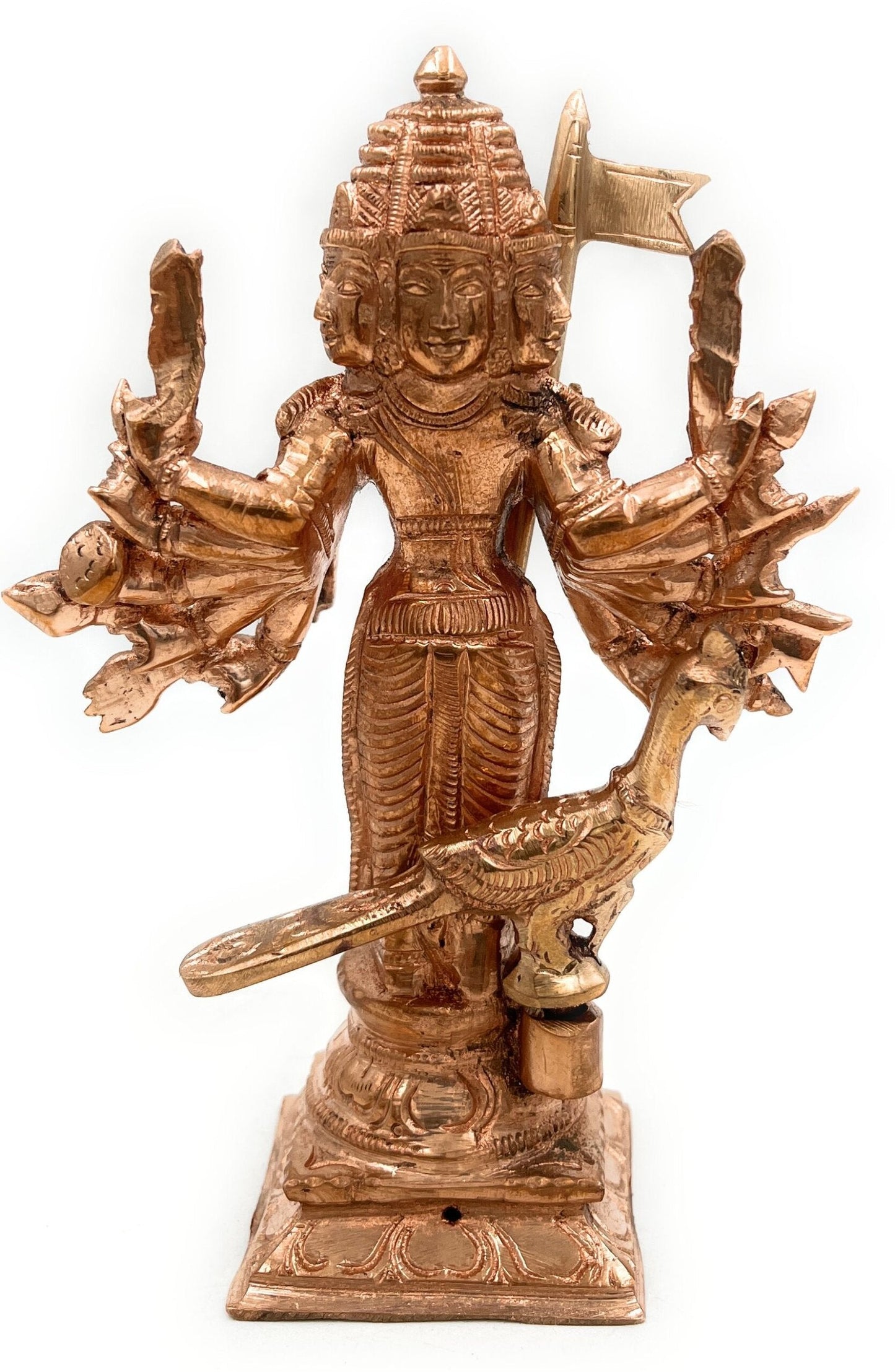 Bronze Arumugan Statue - ArtyCraftz