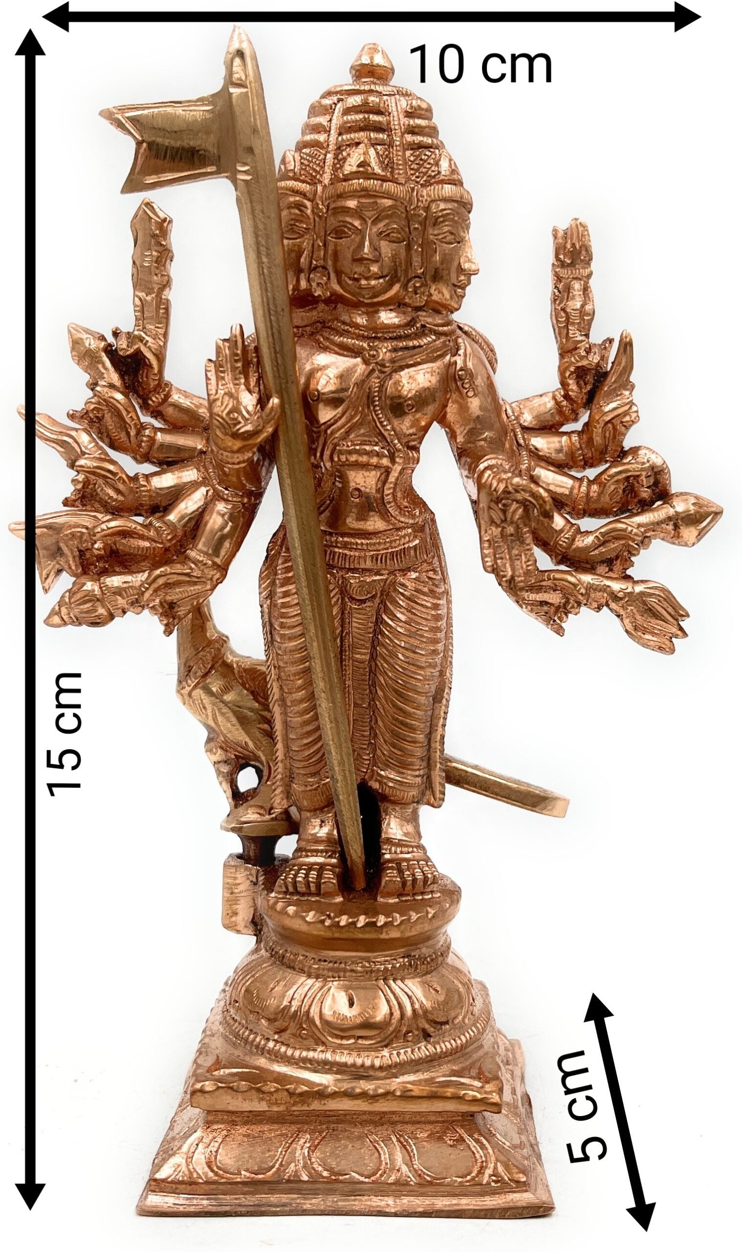 Bronze Arumugan Statue - ArtyCraftz