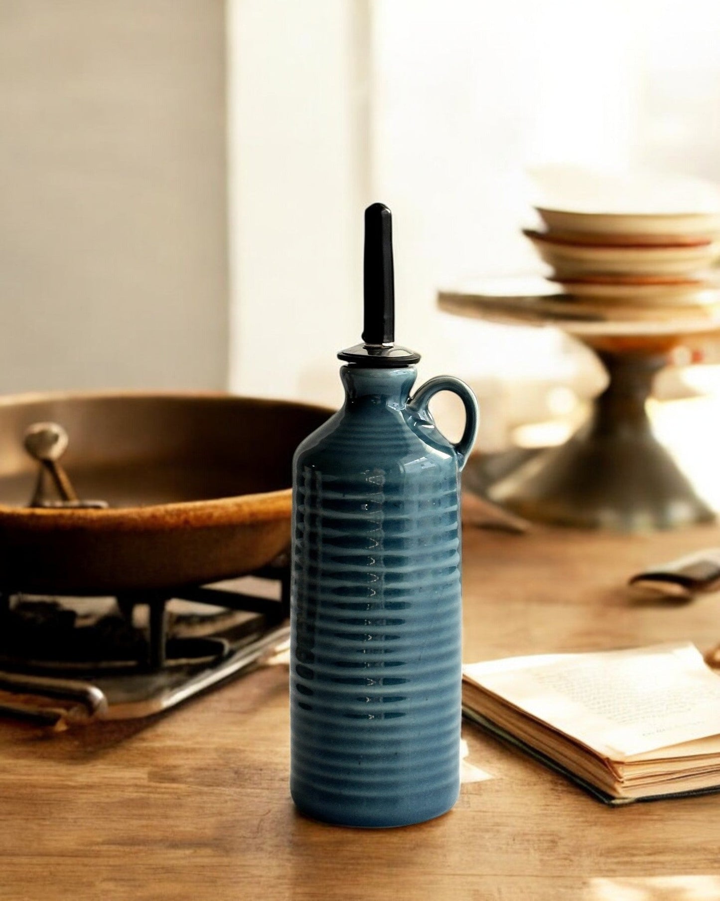 Ceramic Oil Vessel - ArtyCraftz