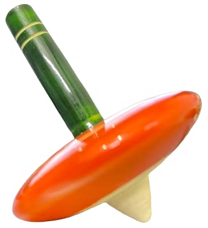 Channapatna Wooden Hand Spinning Tops - ArtyCraftz