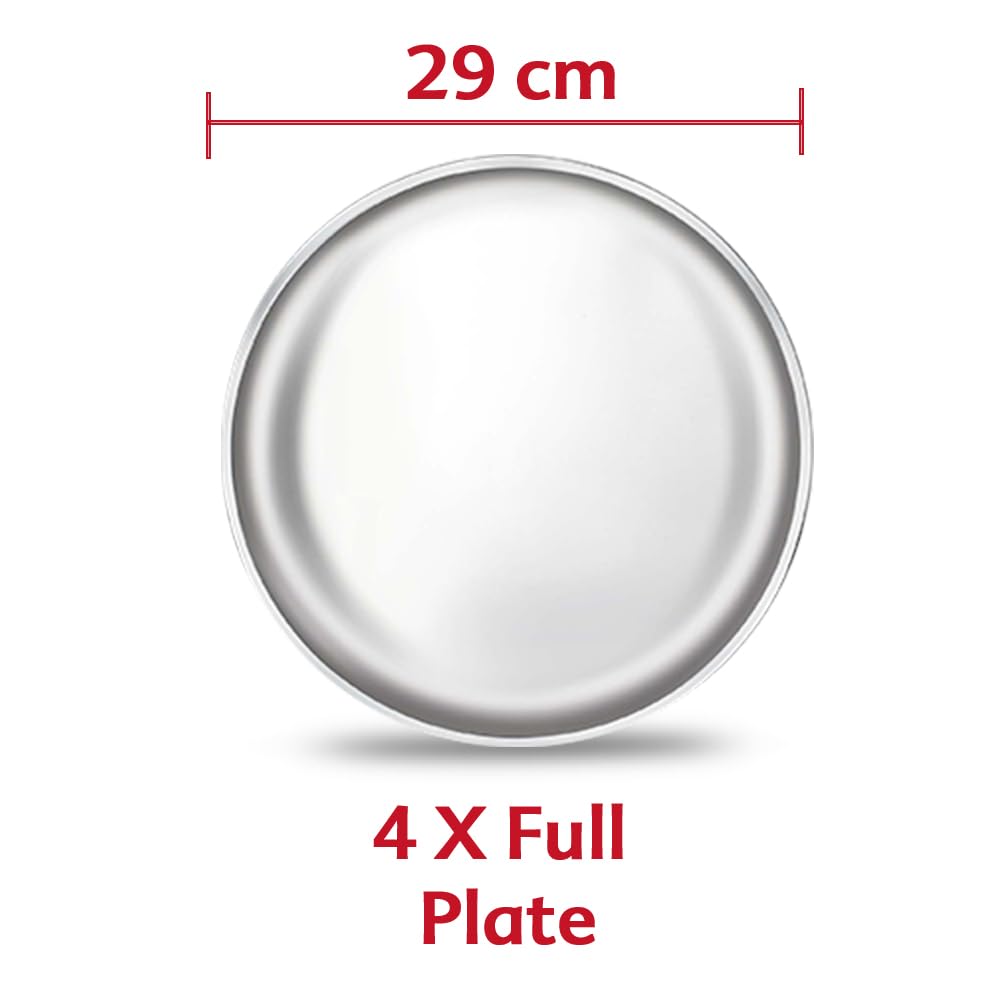 Classic Stainless Steel Dinner Set, Set of 16 Pieces - ArtyCraftz