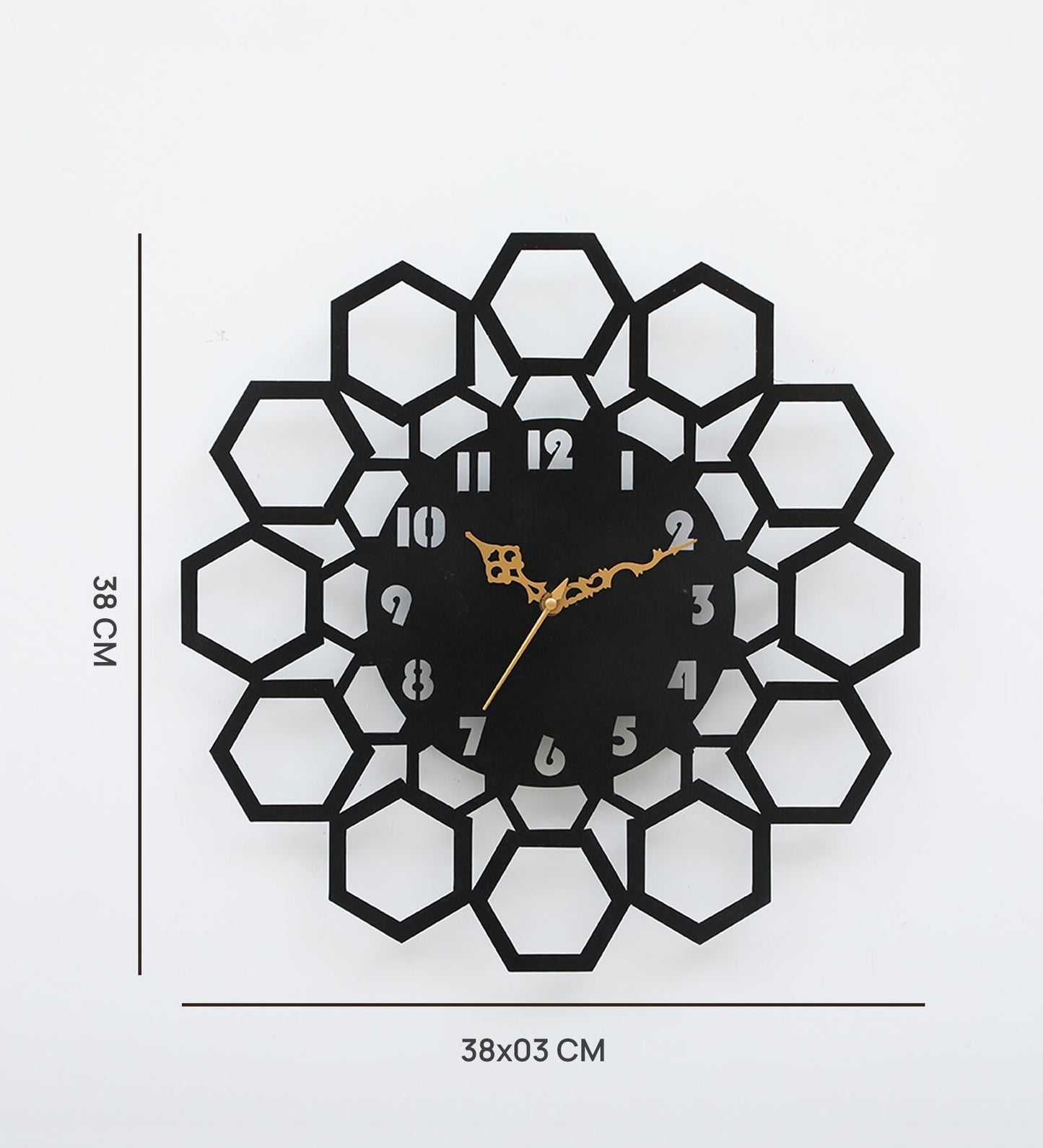 Boris Iron Designer Wall Clock